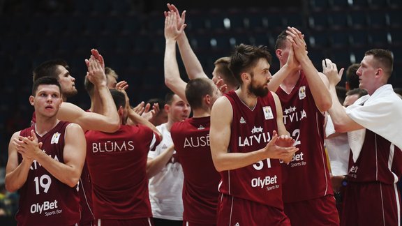 Basketbols, Pasaules kausa kvalifikācija: Latvija - Zviedrija - 3