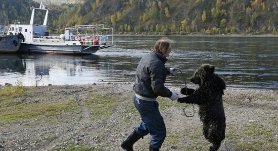 Neparasts stāsts par vīru no Krievijas, kurš adoptēja lāci