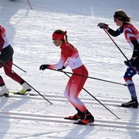 Latvijas distanču slēpotājas olimpiskajā debijā stafetē ieņem 17. vietu