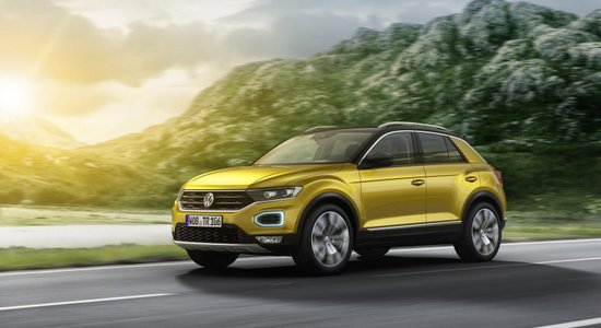 VW parādījis savu mazāko apvidnieku 'T-Roc'