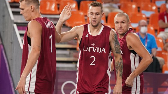 Tokijas olimpiskās spēles, 3x3 basketbols, pusfināls: Latvija - Beļģija - 49