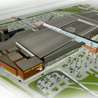 Задерживается строительство крупного торгового центра в Риге