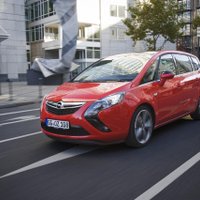 'Opel Zafira Tourer' kļuvis par ātrāko septiņvietīgo auto ar dīzeļdzinēju
