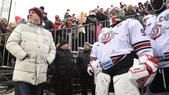 Hokejs, KHL spēle: Rīgas Dinamo - Minskas Dinamo