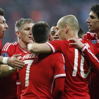Čempionu līgas ceturtdaļfinālā iekļūst Minhenes 'Bayern' un Madrides 'Atletico'