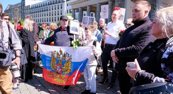 Как в Берлине прошел митинг против поставок оружия Украине