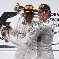 Rosbergs uzvar Vācijā, Hamiltons finišē uz pjedestāla no 20.starta pozīcijas