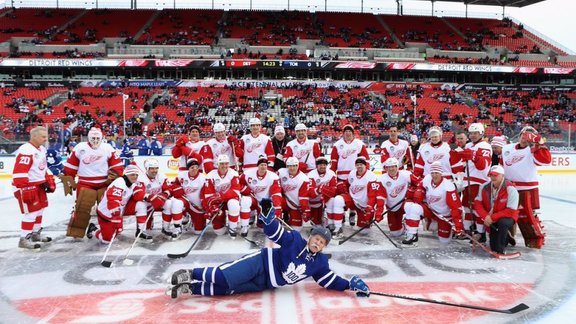 Detroit - Toronto, NHL Centennial Classic Alumni Game