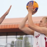 Latvijas 3x3 basketbolistiem bronzas medaļas Eiropas kausā