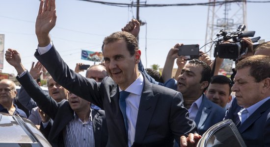 Bašars al Asads ar 95% balsu uzvarējis Sīrijas prezidenta vēlēšanās