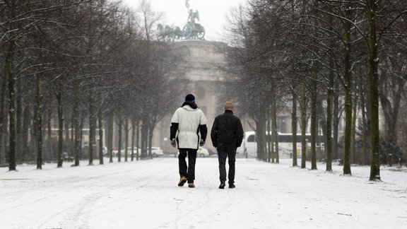 snow in Berlin