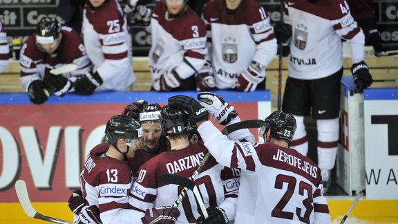 Hokejs, pasaules čempionāts: Latvija - Austrija - 77