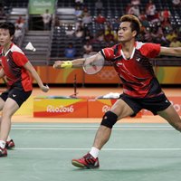 Indonēzijai tiek zelts badmintona jauktajās dubultspēlēs