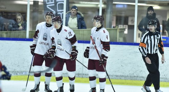 Kļūst zināms Latvijas U-20 hokeja izlases sastāvs pasaules čempionātam