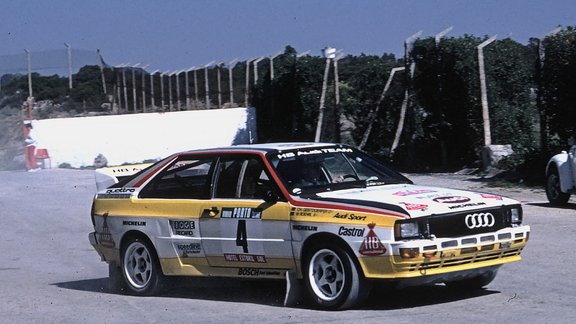 Walter Rohrl Audi Quattro