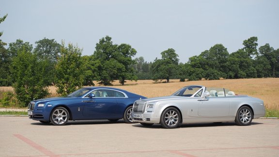 'Rolls-Royce Wraith' & 'Phantom' Latvijā - 43