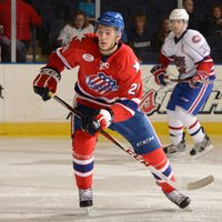 Girgensons atzīts par visprogresējušāko AHL kluba 'Americans' hokejistu