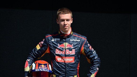 Toro Rosso driver Daniil Kvyat