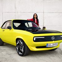 Leģendārā 'Opel Manta' atgriežas elektromobiļa veidolā