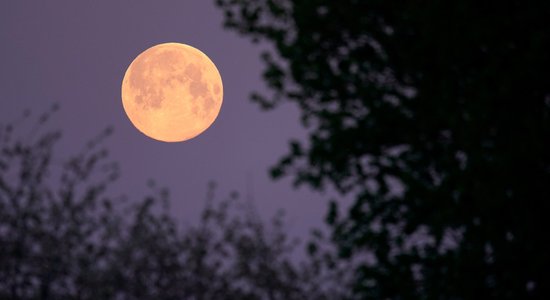 Nenokavē – trešdien un ceturtdien redzams šogad pēdējais 'gandrīz supermēness'