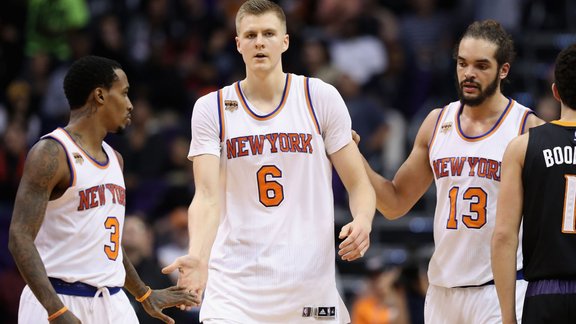 Basketbols, NBA spēle: Knicks - Suns