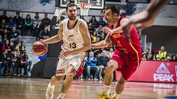 Basketbols, Latvija - Melnkalne  - 16