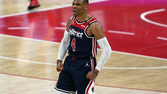 Russell Westbrook, Wizards, NBA, basketbols, Rasels Vestbrūks