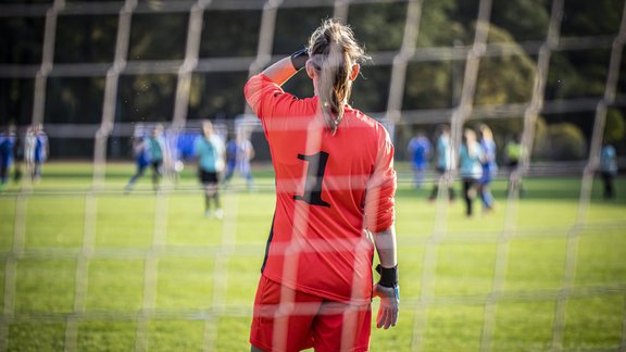 Latvijas sieviešu futbols: Rīgas futbola skola (RFS) - Olaine - 82