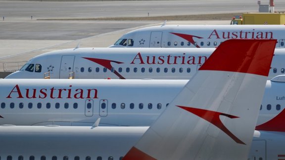 Austrian Airlines, lidmašīnas