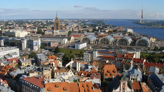 Riga Vecriga panorama