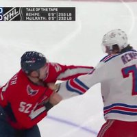 Video: smagsvaru dūru cīņa NHL spēlē 30 sekunžu garumā