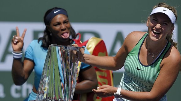 Serena Williams jokes Victoria Azarenka