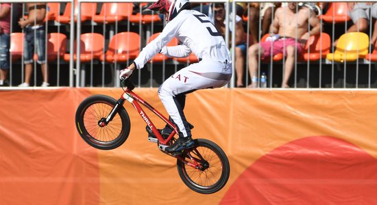 Četri Latvijas elites BMX sportisti pasaules ranga TOP 30