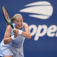 Ostapenko pirmo reizi karjerā sasniedz "US Open" dubultspēļu pusfinālu