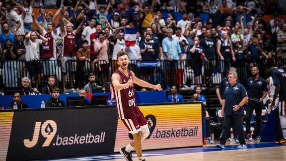 Basketbols, Pasaules kauss: Latvija - Francija - 64