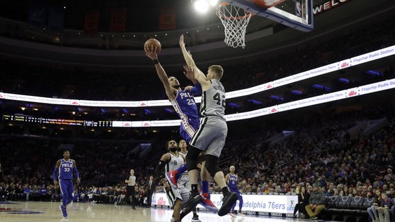 NBA: Sanantonio Spurs - Filadelfijas 76ers - 4