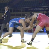 Cīkstone Skujiņa izcīna bronzas medaļu pasaules čempionātā