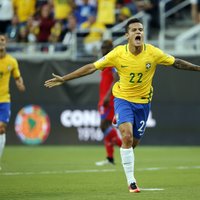 Kutinju 'hettriks' nodrošina Brazīlijai graujošu uzvaru pār Haiti 'Copa America'