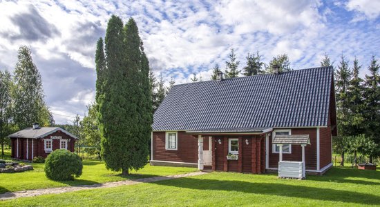 Mājas kā mākslas darbs, kurā nav vietas mēbelēm no veikala