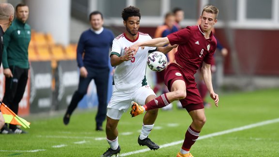 Futbols, Latvijas U-21 futbola izlase - Ungārijas U-21 futbola izlase - 12