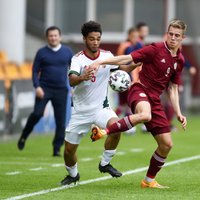 Latvijas U-21 futbola izlase EČ kvalifikāciju noslēdz ar zaudējumu Ungārijai