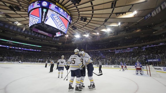 Hokejs, NHL spēle: Sabres - Rangers