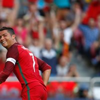 Portugāles futbolisti otrajā PK kvalifikācijas spēlē pēc kārtas gūst sešus vārtus