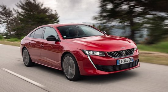 'Lietuvas Gada auto 2019' titulu ieguvis 'Peugeot 508'