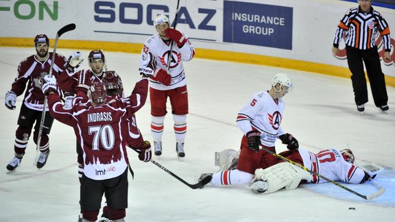 Hokejs, KHL spēle: Rīgas Dinamo - Avtomobiļist - 54