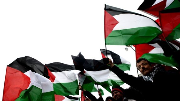 Palestinan flags