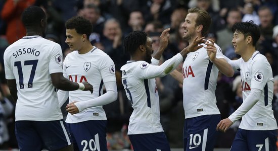 'Hotspur' līderis Keins labo Šīreram piederējušo Anglijas futbola premjerlīgas rekordu