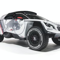 Foto: 'Peugeot' parāda savu jauno Dakaras rallija automobili