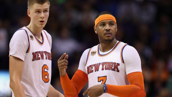 Basketbols, NBA spēle: Knicks - Suns