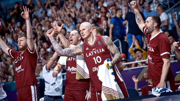 Basketbols, olimpiskā kvalifikācija: Latvija - Gruzija